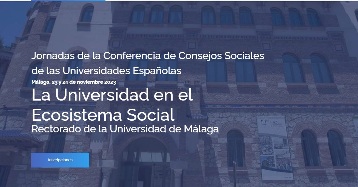 Lee más sobre el artículo La CCS celebra sus jornadas en Málaga los días 23 y 24 de noviembre