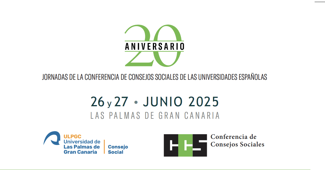 Lee más sobre el artículo Jornadas 20 aniversario en Las Palmas: Universidad y sociedad, 20 años de colaboración
