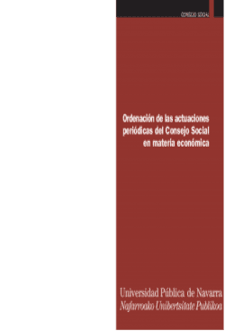 Ordenación actuaciones económicas upna